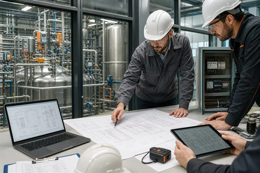 Ingeniería y proyectos industriales llave en mano