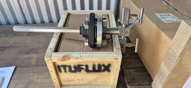 Equipo Anubar Ituflux para medición industrial de caudal