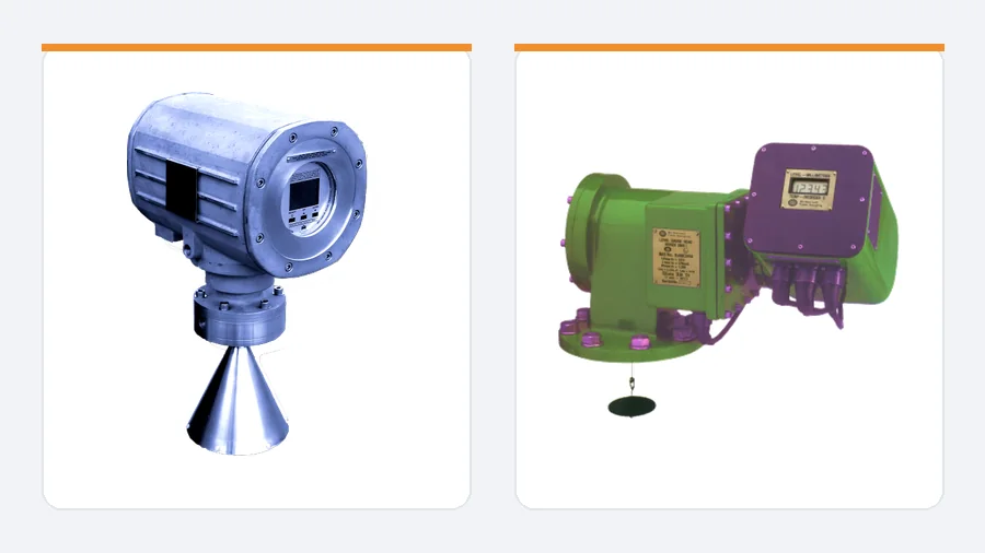 Tecnologías Motherwell para medición de nivel de tanques